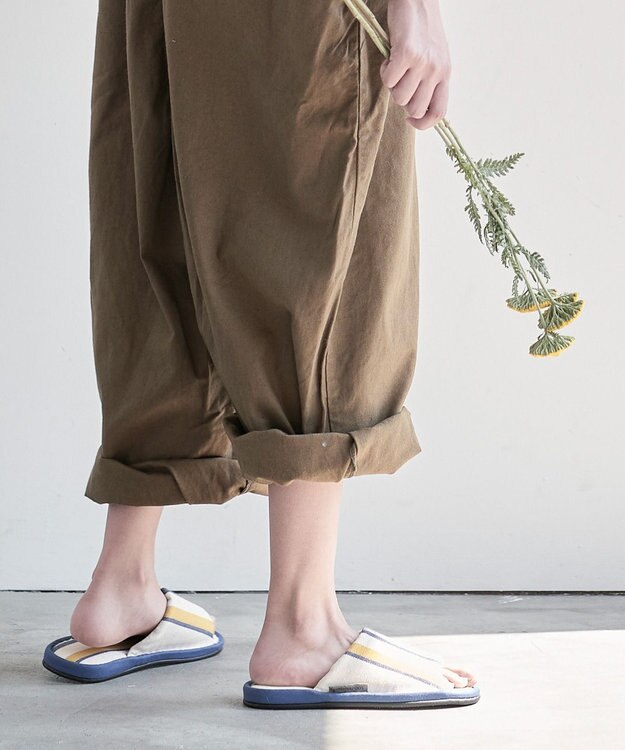 LOOM&SPOOL TKJ スリッパ ネイビー