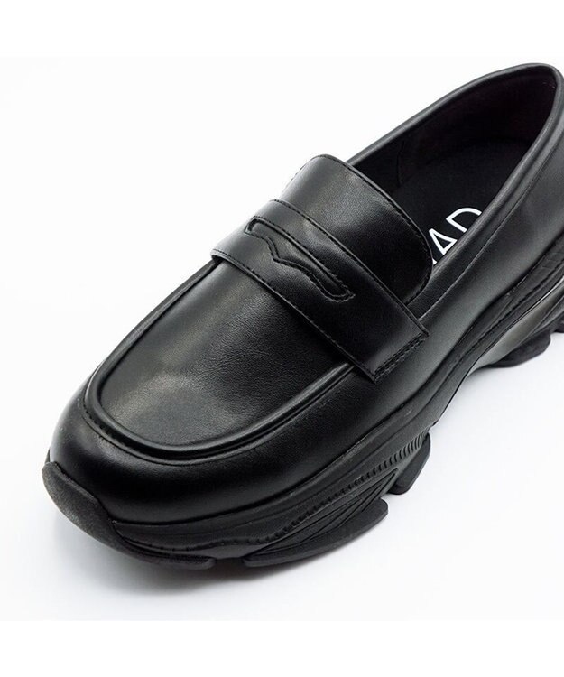 APOM ウォーターレジストスニーカーローファー ブラック