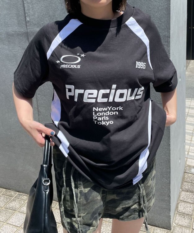 WEGO ゲームグラフィック切り替えビッグT ブラック