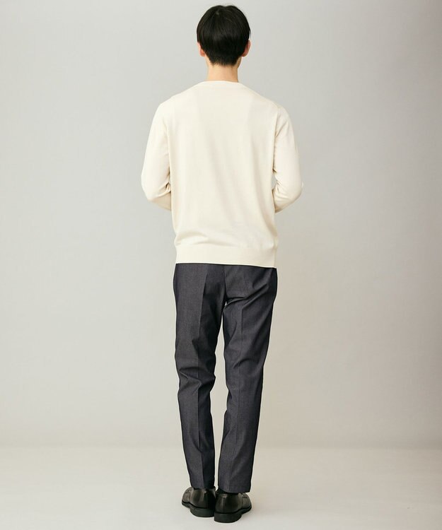 UNFILO MENS 【男女兼用】ソフトサーモ アンチピリングニット クルー オフ