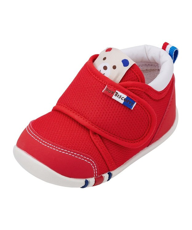 MIKI HOUSE HOT BISCUITS 【11.5-13.5cm】 ファーストベビーシューズ 赤