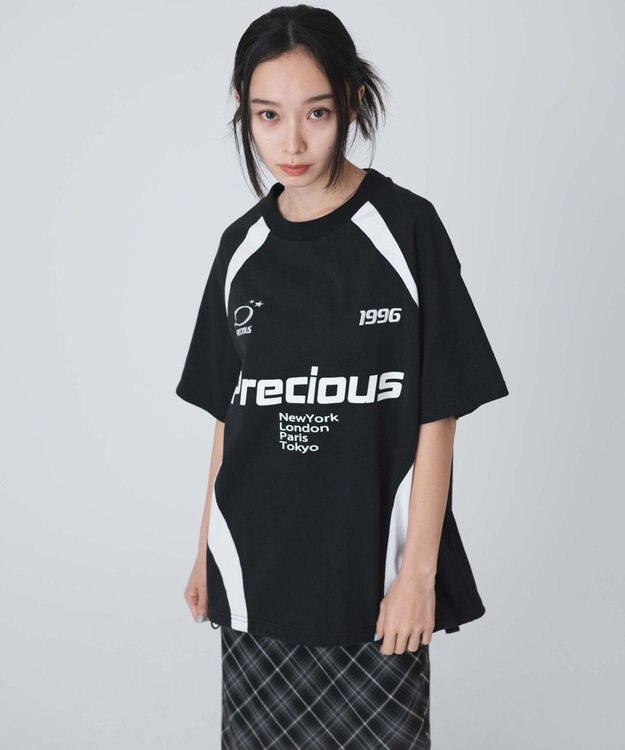 WEGO ゲームグラフィック切り替えビッグT ブラック