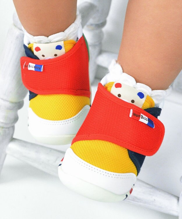 MIKI HOUSE HOT BISCUITS 【11.5-13.5cm】 ファーストベビーシューズ マルチカラー