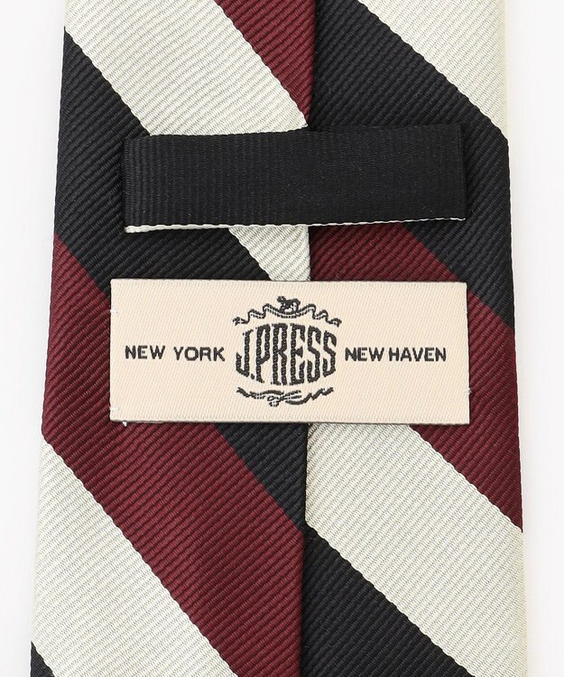 J.PRESS MEN 【定番】オーセンティックレジメンタル ネクタイ レッド系2