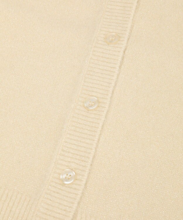 AMERICAN HOLIC Vネックラメニットカーディガン Ivory