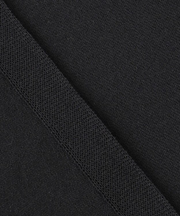 組曲 【WEB限定カラーあり】バックフレアニットTシャツ ブラック系