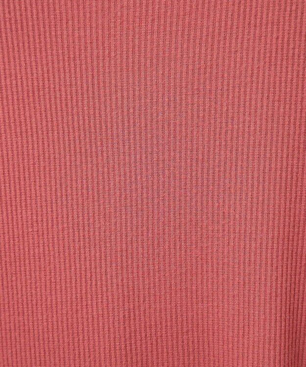 earth music&ecology メローハイネックプルオーバー Dark Pink