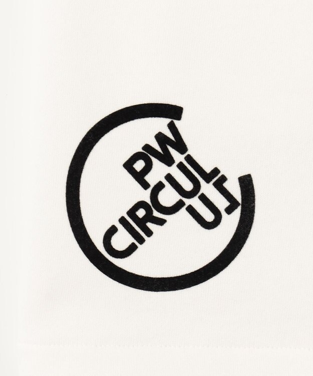 PW CIRCULUS 【WOMEN】アスレジャー 裏毛 ロゴ スカート ホワイト系
