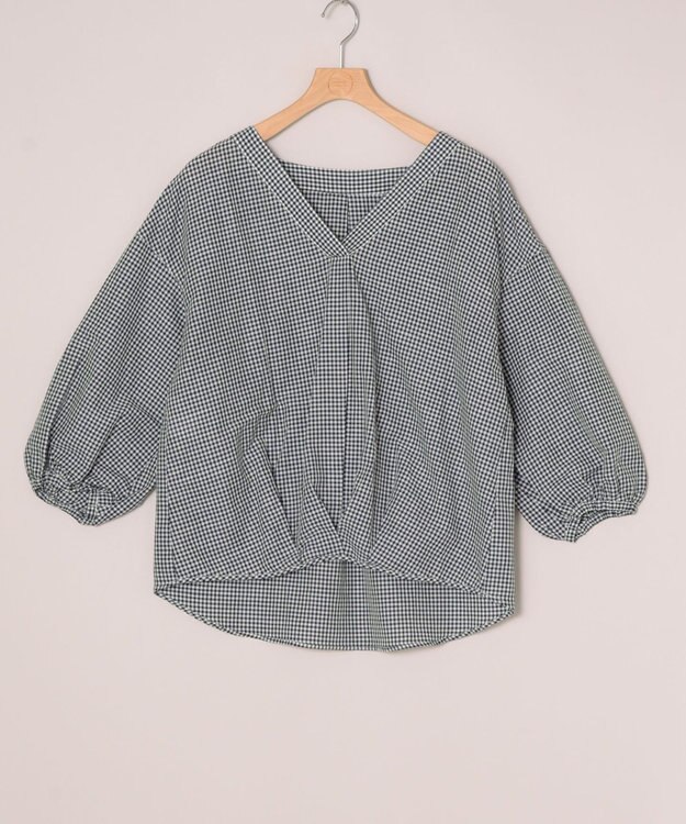 ONWARD Reuse Park 【any FAM】ブラウス春夏 ネイビー