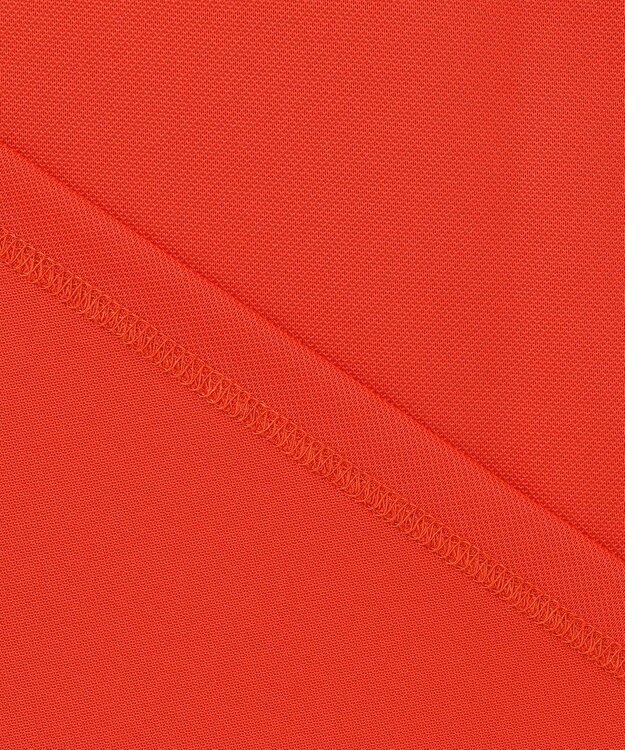 23区GOLF 盛夏対応のマルチ機能【接触冷感・UVケア・吸水速乾】【MEN】カノコシャツ オレンジ系