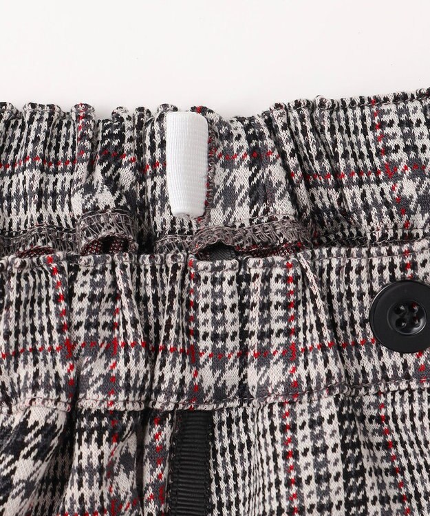 組曲 KIDS 【150-160㎝】レディチェック キュロット モノトーン