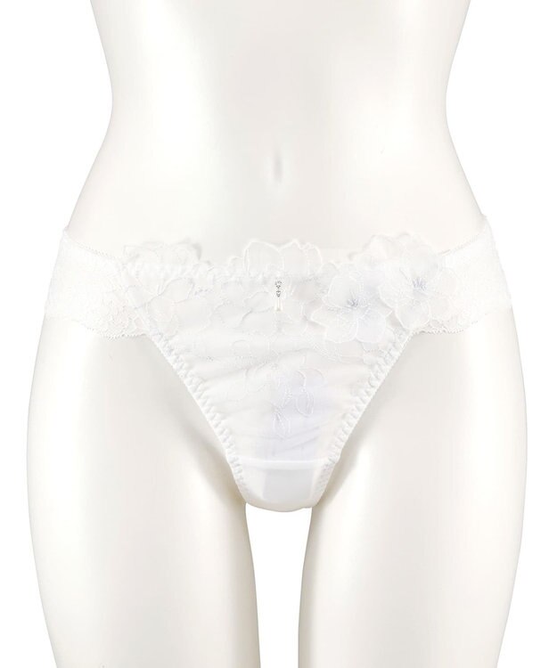 San-ai Resort（三愛水着楽園） エレガントコレクション【2505】Tショーツ ホワイト