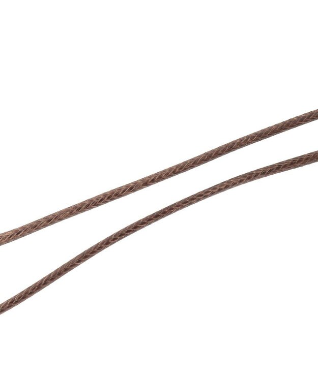 Green Parks エイトメタルコードネックレス Brown