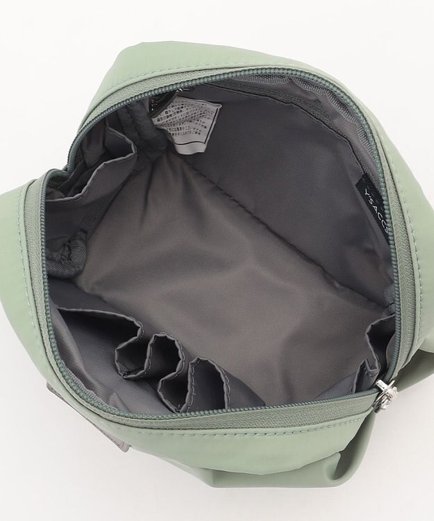 Y'SACCS 【ナイロンタフタ】トラベルポーチ ライトグリーン
