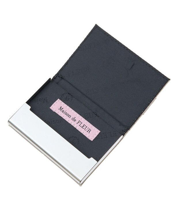 Maison de FLEUR オペラリボンカードケース Pink
