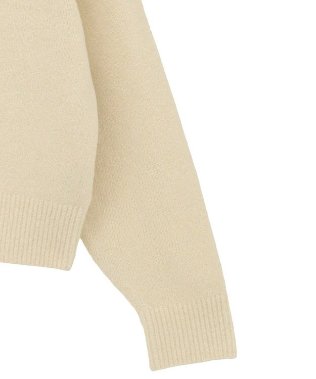 AMERICAN HOLIC Vネックラメニットカーディガン Ivory