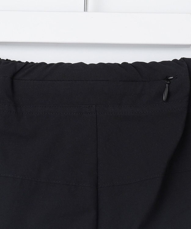 UNFILO 【撥水/ストレッチ/軽量】FINE MOVE バックポケット付きパンツ ブラック