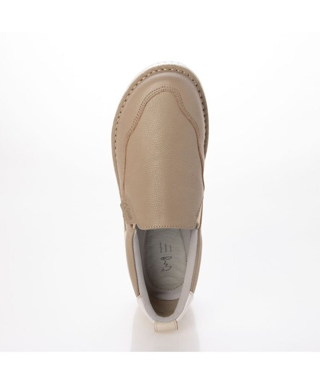 ing <ing>【サスティナブル】厚底スリッポンスニーカー オークコンビ