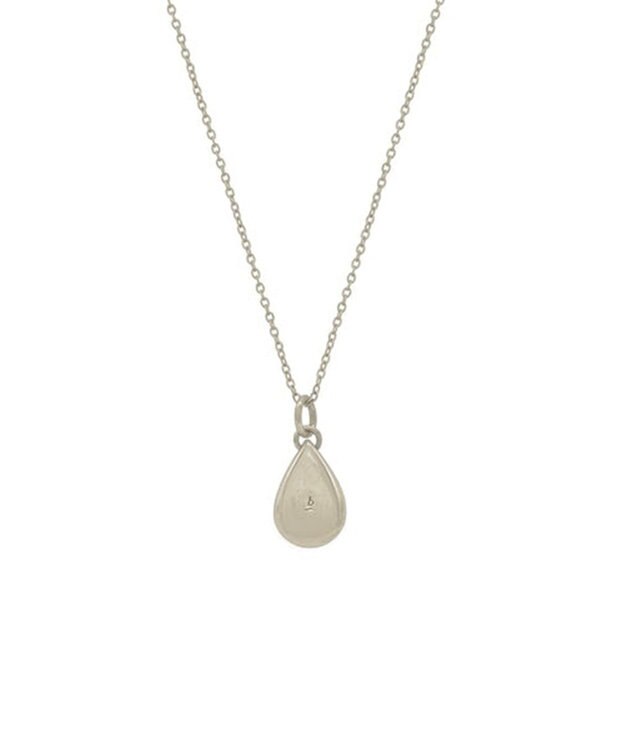blancotokyo 【金属アレルギー対応】ドロップモチーフネックレス ELIM シルバー