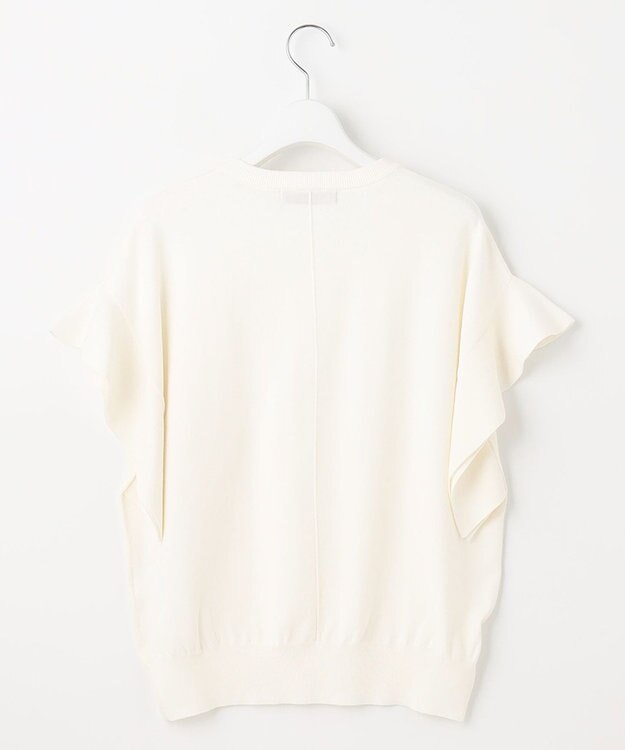 UNFILO UVモイストフレアースリーブニット オフ