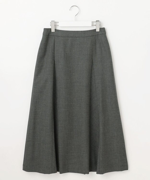 J.PRESS LADIES モナベールツイル フレア スカート グレー系