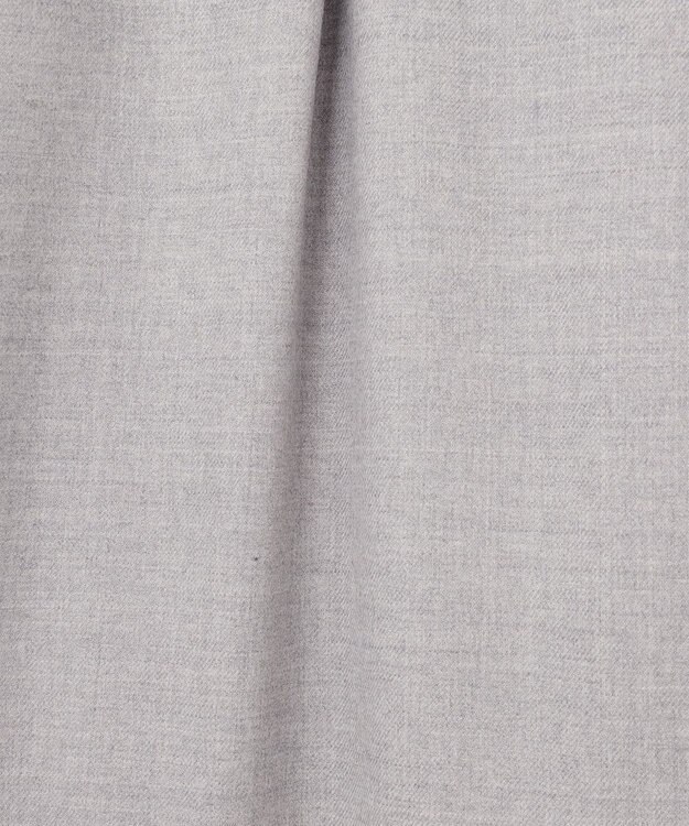 自由区 ウールサキソニーワイド パンツ ライトグレー系