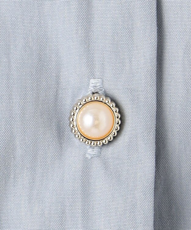 Feroux バルーンスリーブ ワンピース スカイブルー系