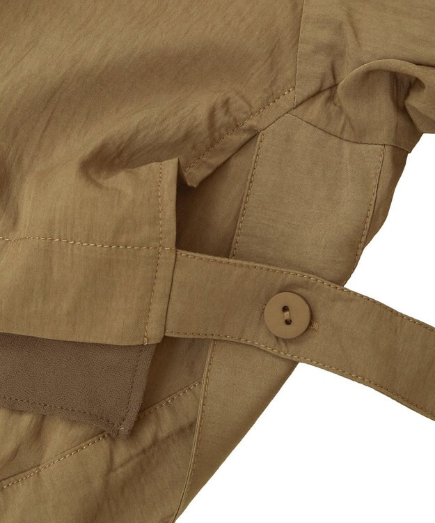 YECCA VECCA 【接触冷感】クロップドデザインジャケット② Camel