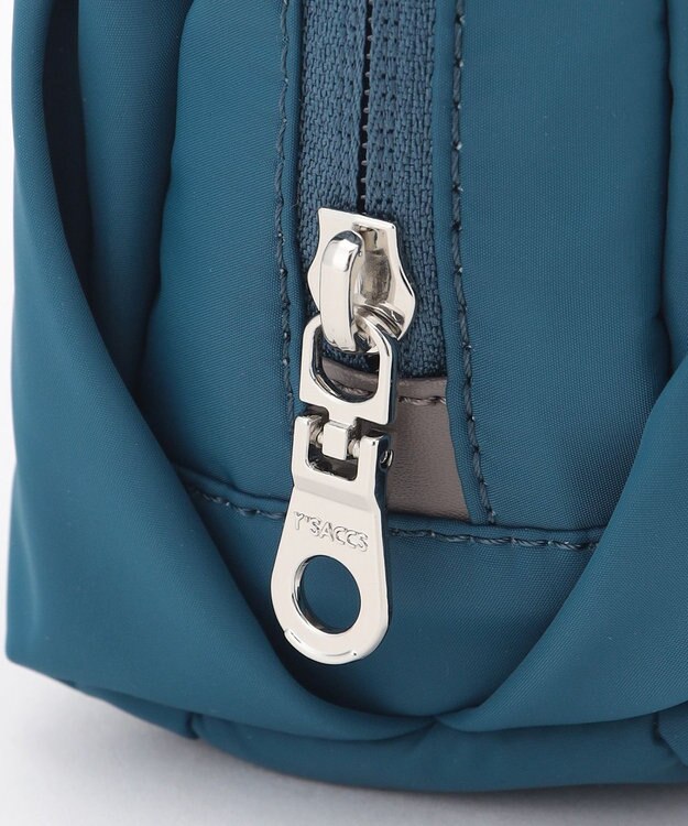 Y'SACCS 【ナイロンタフタ】トラベルポーチ ブルー