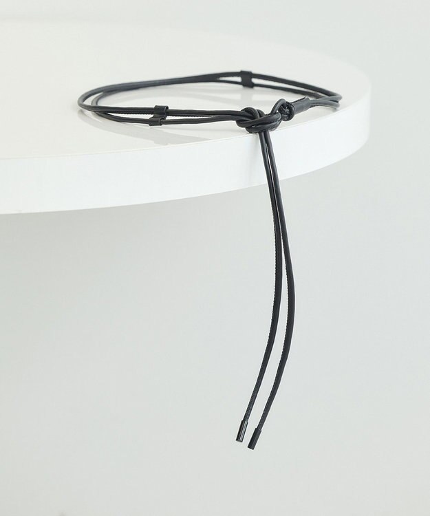 earth music&ecology ロープリングベルト Black