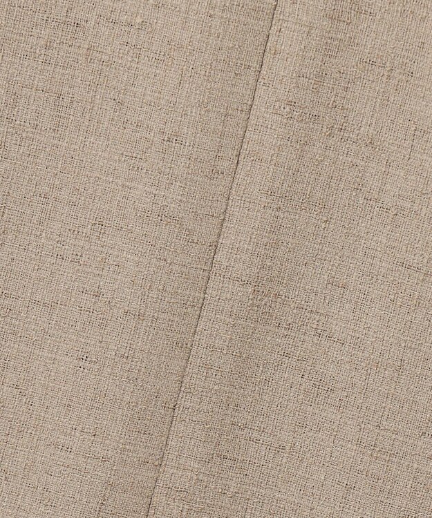 自由区 【XSサイズ～/洗える】ライトブッチャーVネック ジャンパースカート ベージュ系