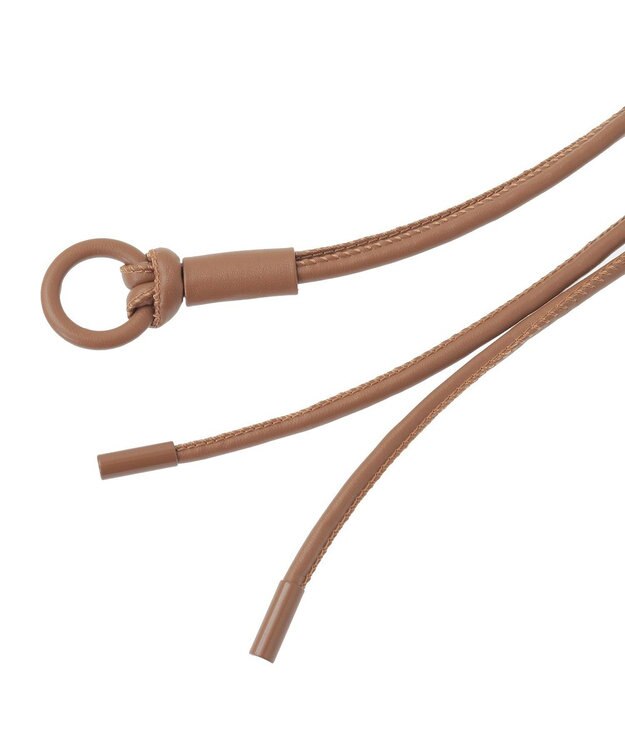 earth music&ecology ロープリングベルト Camel