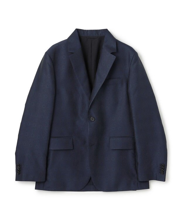 JOSEPH HOMME 【HIGH GRADE LINE】モスクジャガード　ジャケット ネイビー系