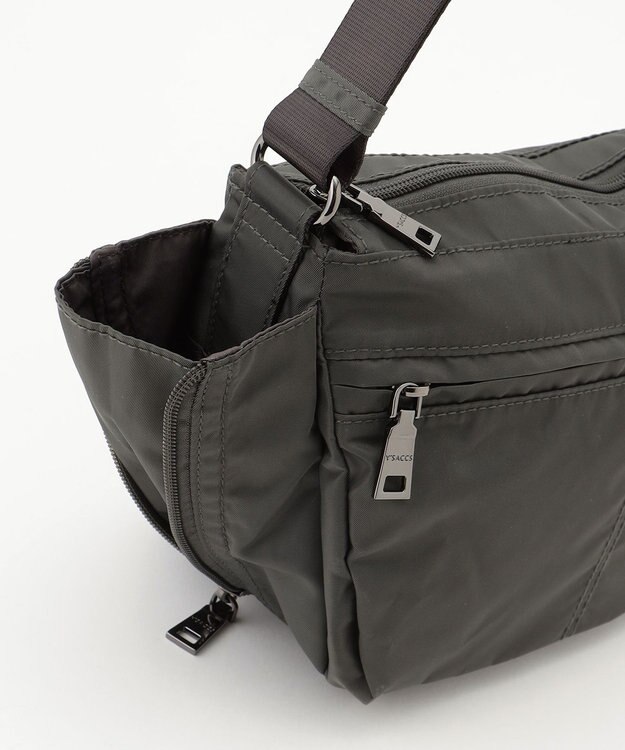 Y'SACCS 【Y’SACCS vous et】サイドジップミニショルダー ダークグレー
