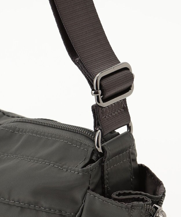 Y'SACCS 【Y’SACCS vous et】サイドジップミニショルダー ダークグレー