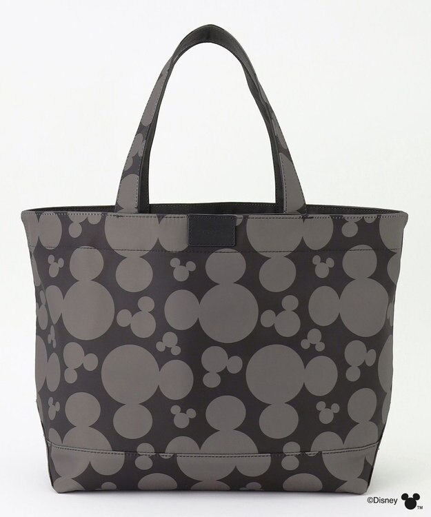 Y'SACCS 【Disney Collection】シルエットプリントトートバッグ　Mサイズ ダークグレー