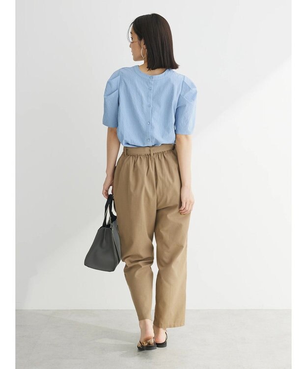 Green Parks ２Ｗａｙ　カラミドビーブラウス Blue