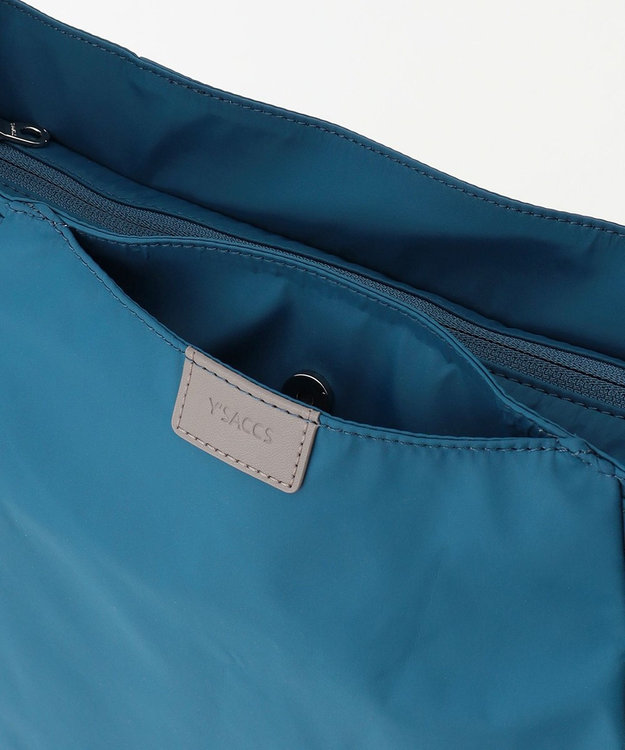 Y'SACCS 【ナイロンタフタ】トラベルショルダーリュック mini ブルー