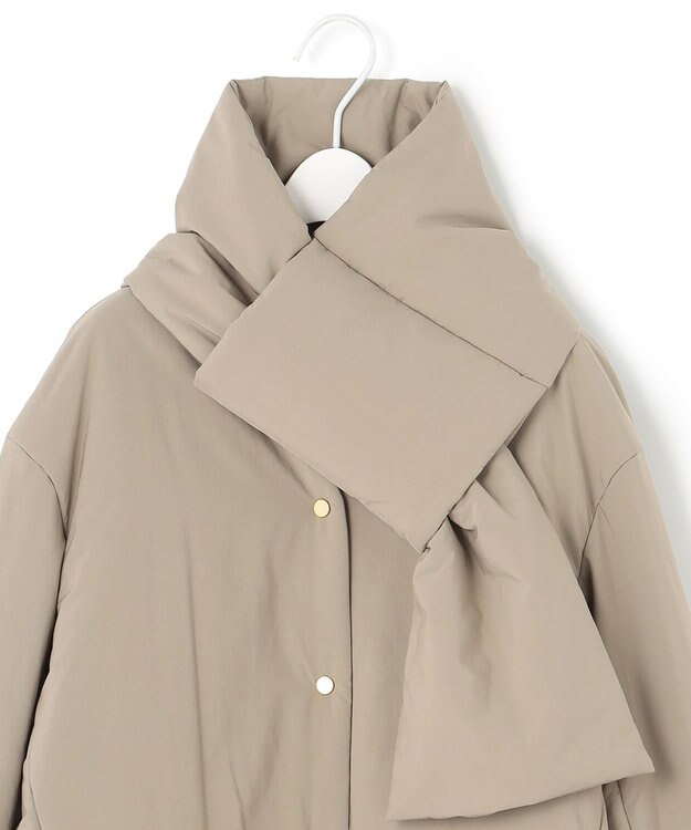 ICB L パディングジャケット アッシュカーキ系