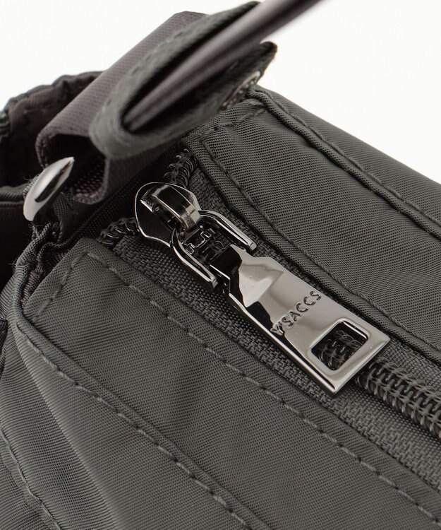 Y'SACCS 【Y’SACCS vous et】サイドジップミニショルダー ダークグレー