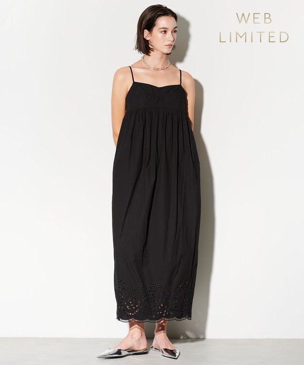 BEIGE， 【WEB限定】PROTAGONISTA / キャミワンピース Black