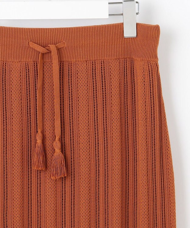 自由区 【カタログ掲載・セットアップ対応・洗える】シアーコイル スカート コッパー