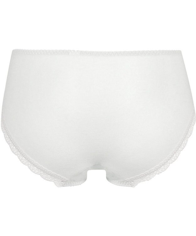 Wing ペアショーツ 【ナチュラルアップブラ】 身生地部オーガニックコットン混 はきこみ丈あさめ KF3000 ウイング／ワコール グレー