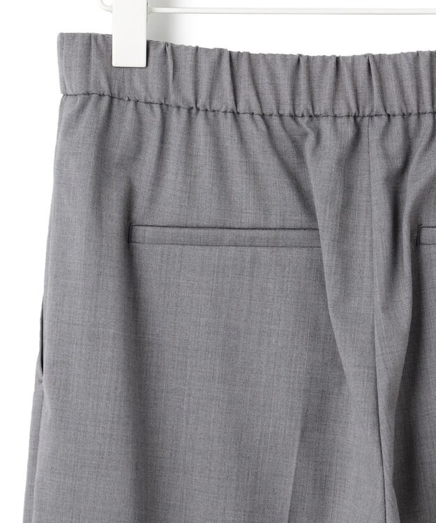 ICB 【洗える】Ｔ/Wブロード ワイドストレートパンツ ライトグレー系