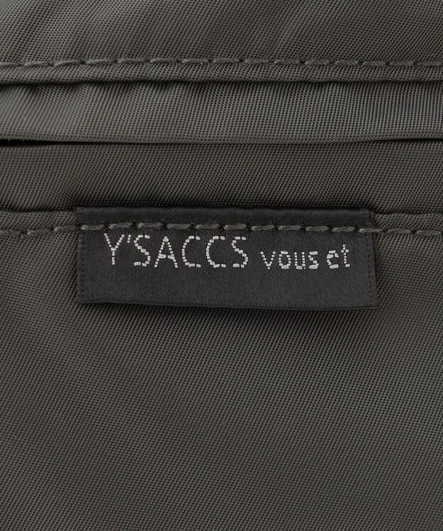 Y'SACCS 【Y’SACCS vous et】サイドジップミニショルダー ダークグレー