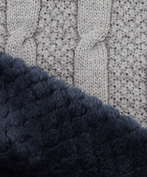 23区GOLF 【UNISEX】ネックウォーマー ライトグレー系