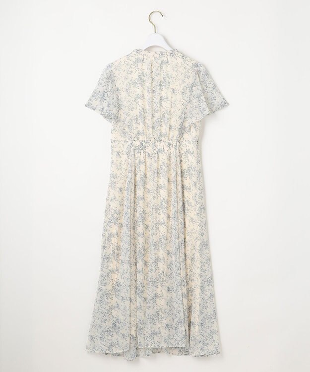 ANY SIS S 【低身長企画】ミニフラワープリント ワンピース アイボリー系