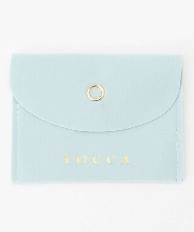 TOCCA 【WEB＆数量限定】CROCHET OF COLOR  NECKLACE K10 アクアマリン ネックレス アクアマリン