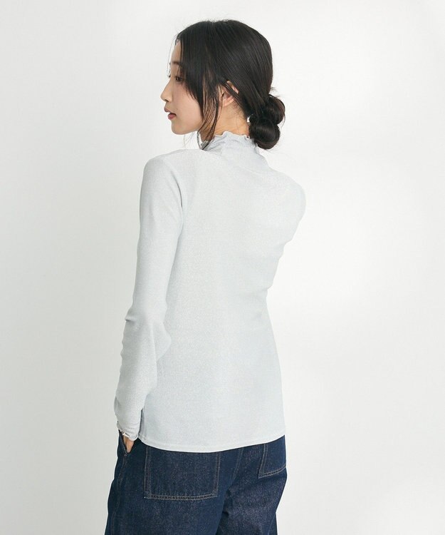 CRAFT STANDARD BOUTIQUE ラメチュールトップスインナー Silver