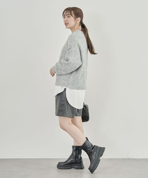 Green Parks ブークレニットプルオーバーⅡ Gray